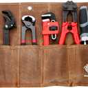 IRONCUBE Tool Pouch, Roll-Up Storage Bag for Hand Tools & Wrenches