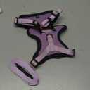 MIDOG No-Pull Dog Harness | Adjustable & Reflective Pet Harness Leash Set for Small Medium Large Dogs Walking, Training| No Choke, Front Clip, Soft Padded Vest with Easy Control Handle - Purple, XS