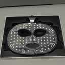 SUERBEATY Red Light Mask, 7 Colors Red Light Mask for Face, Cordless, Soft Flexible, Portable & Lightweight for Home & Travel, Rechargeable Facial Masks for Women & Men (Black)