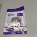 VCE Cat6 Shielded RJ45 Pass Through Connectors 25-Pack, RJ45 8P8C Cat 6/Cat 5e Connector End 3 Prong Ethernet Modular Plug Gold Plated for Solid or Stranded STP/FTP Network Cable (Shielded, 25 Pack)