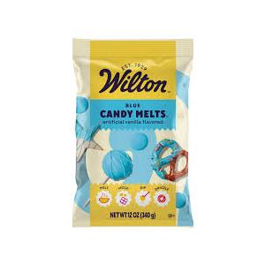 2 x  Wilton 1911-1351 Candy Melts, 12-Ounce, Blue, BB Date: 08/30/2026