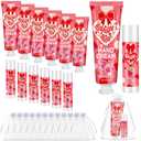 Demissle 36 Sets Galentine's Day Gifts Bulk 36 Lip Balm and 36 Hand Cream Gift Set Galentine's Day Party Favors Supplies Gift Ideas for Adults Friends Women Her Teacher Staff Nurse Coworker