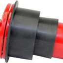 DANCO PlugAll Mechanical Test, Seal & Cleanout Pipe Plug | For Drains & Clean-outs | Fits 1-1/2 inch and 2 inch pipes | DWV Testing (10839),Red
