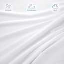 Twin Mattress Protector Zippered (7 Inches), Waterproof Mattress Cover & Mattress Encasement, 6 Sides Wrapping Box Spring Cover