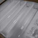 20 Pack Glass Hurricane Candle Holders 12.6" Open Ended Candlestick Tubes