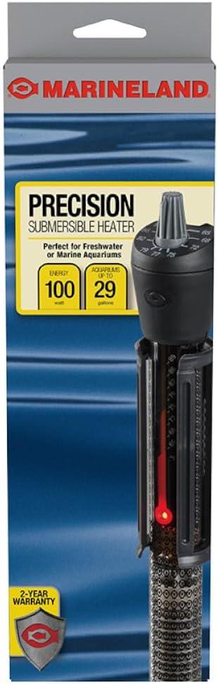 Marineland Precision Heater for Saltwater or Freshwater Aquariums (100-watt)