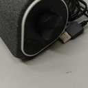 SOULION R50 Bluetooth Computer Speakers, 3.5mm PC Sound Bar for Desktop Monitor, Wired USB Powered & Colorful LED Lights with Switch Button, Surround Sound Soundbar PC Spearkers for Computer (Dark Grey)