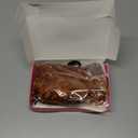 Curly Clip In Hair Extensions, 4PCS 16 Inch Ginger Copper Extensions Clip Ins, Lace Weft Short Curly Invisible Natural Hairpieces for Women