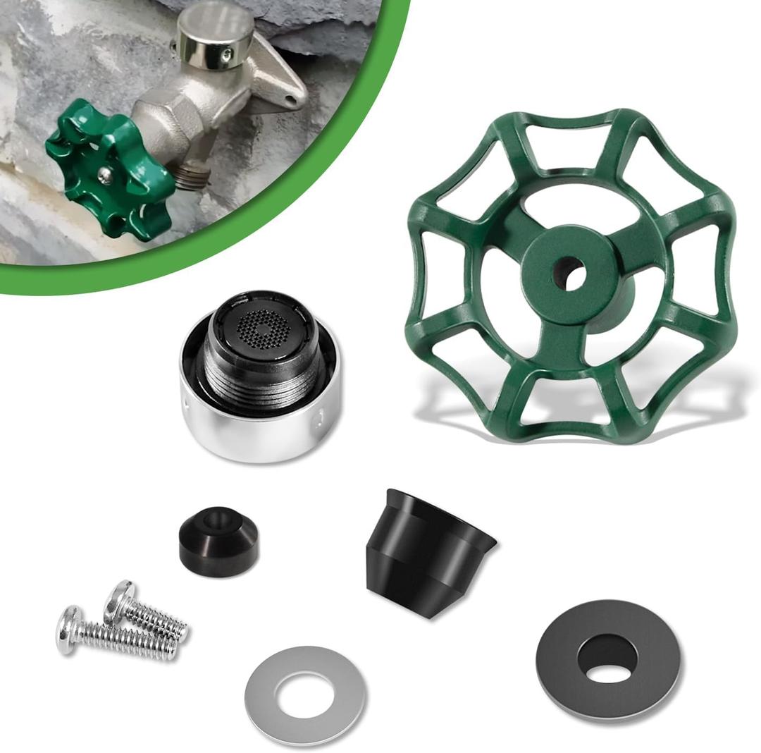 C-144KT-807 Wall Hydrant Complete Service Kit, for C-144 C-244 Series Wall Hydrants, Replace for C-144KT-807 Anti-Siphon Freezeless Faucet Repair Kit