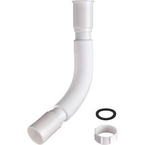 AW Wash Shampoo Bowl Basin Drain Hose Kit Extendable Drainpipe Accessory for Salon Barber Shop Kitchen