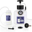 Orion Motor Tech Brake Bleeder Kit, 2.5L Pressure Brake Bleeder Set with 43.5mm Adapter, 2.6qt Brake Fluid Extractor with 500mL Brake Bleeder Bottle Compatible with Jeep Cherokee Wrangler Liberty More