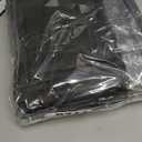 10 Pack 40-inch Garment Bags for Travel, Garment Bags for Hanging Clothes with Zipper and Visible Transparent WindowBlack