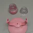 Interactive Cat Toy- Cat Treat Dispensing Toy Kitten Puzzle Feeder, Slow Feed Bowl Treat Dispenser for Indoor Cats, Puppy Enrichment Training Toys Pet Interactive Toys for Kitten Enrichment (Pink)