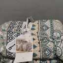 Levtex Home Addie King Quilt Set, Floral, 100% Cotton, White, Teal, Blush, Grey (King)