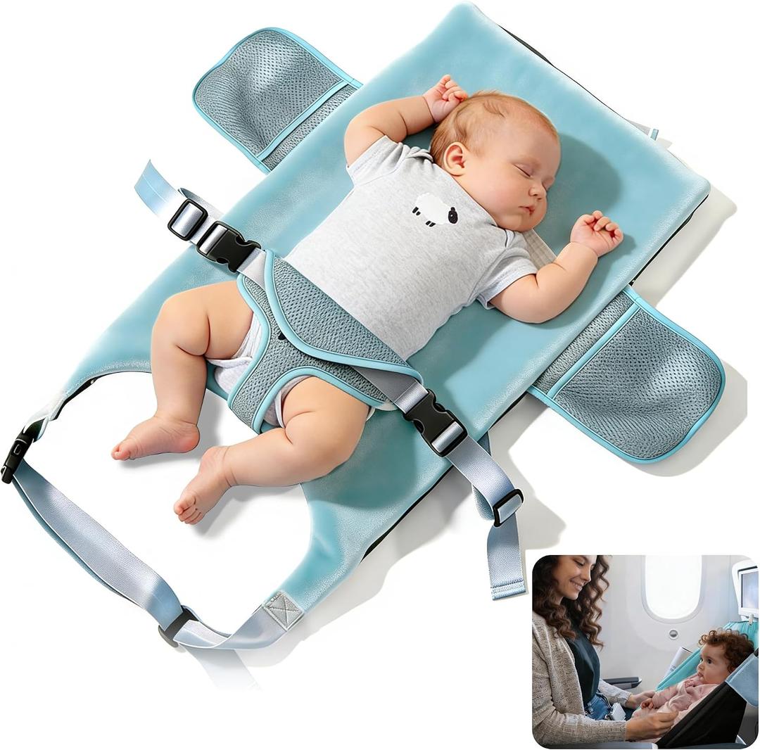 Toddler Airplane Bed, 1-12 Months Old Baby Travel Essentials for Flying
Toddler Airplane Bed Portable Baby Airplane Bed for Flight, Suitable for Airplanes ﻿