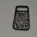 Bouvardia for iPhone 17 Pro Case, Compatible with Magsafe, Cute Design for Women & Girls, Protective & Aesthetic, Gray Bumper - Leopard Print