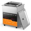 Ultrasonic Cleaner 2L, Digital Ultra Sonic Parts Cleaner with Heater & Timer 40kHz SUS 304 Stainless Steel Lab Sonic Cleaner 110V for Professional Tools,Metal Parts,Jewelry,Eyeglasses