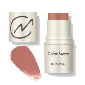 Color Mirror Multi-Use Makeup Stick - Blush, Lipstick, Eyeshadow & Highlighter For All Skin, Buildable Color, Long-Lasting, Lightweight, Natural Soft Finish(13 Sweet Avalanche Rose Matte), 0.158 oz, Pack Of 2