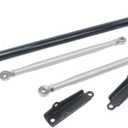 Front Traction Control Tie Bar Set Compatible with 92-00 Honda Civic Del Sol EK EG EH EJ EM 94-01 Acura Integra DC