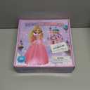 Meland Princess Dresses for Girls - Light Up Princess Dress Up for 3-10 Year Old, Costume for Girls Halloween Birthday (Red)