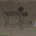 Kendane Barrel Charcoal Grill with offset smoker