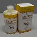 Grass-Fed Beef Tallow Conditioner, Deep Moisturizing Hair Care Conditioner for Frizz Control, Shine & Scalp Nourishment, 250ml