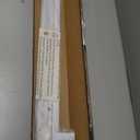 LazBlinds Cordless 1" Vinyl Mini Blinds for Indoor Windows - Light Filtering Horizontal Window Blinds & Shades, 34" W x 72" H, White