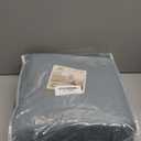 H.VERSAILTEX Rich Velvet Stretch 2 Piece Cover Chair Slipcover Sofa Cover Furniture Protector Couch Soft with Elastic Bottom Chair Couch Cover with Arms Width Up to 49 Inch(Chair, Stone Blue)