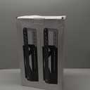 Bike Wall Mount 2 Pack Swivel Bike Rack for Garage, No Heavy Lifting Required Wall Bike Hangers Can Holds up to 77 lbs, Black