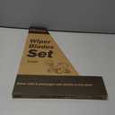 OEM Quality Windshield Wiper Blades, 18 and 18 DSV Standard Car Wiper Blades With Universal U/J Hook Only, Automotive Replacement Wiper Blades for my Car, Water Repellency Wiper Blade, Pack of 2