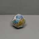 QFkris 4" Blown Glass Christmas Ornaments Ball for Christmas Tree, Hand Blown Glass Ornaments, Gazing Balls Witch Balls Friendship Ball (Orange)