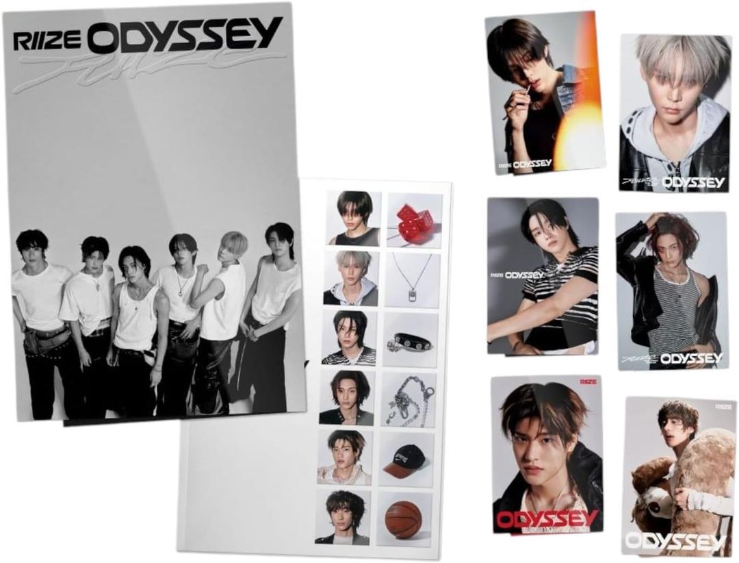 RIIZE - 1st Full Album [ODYSSEY] (PHOTOBOOK Random 1EA Ver.) Bag Bad Back