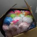 Assorted Styles Squeezy Bead Plush Toys, 3 Inch, Pack of 24 - Ideal for Sensory Play, Party Favors, and Carnival Prizes