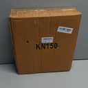 Snow Chains for Car Tires Manual Tightening, Universal Adjustable Emergency Portable Tire Chains, Suitable for Commuter Car and SUV, Set of 2 (KN150)