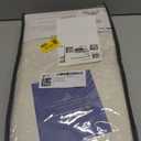 100% Blackout Shield Linen Blackout Curtains for Bedroom 108 Inches Long, Back Tab/Rod Pocket Living Room Drapes, Thermal Insulated Blackout Curtains 2 Panels Set, 50" W x 108" L,Cream