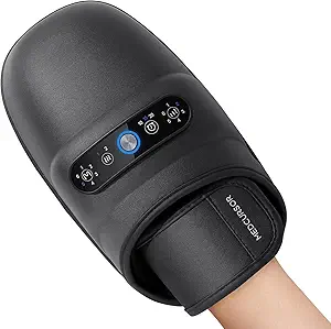 Medcursor Hand Massager  Hand Massager with Heat and Compression for Carpal Tunnel and Stiff Joints, Pain Relief from Wrist to Palm and Finger, Gifts for Women Men (Rechargeable)