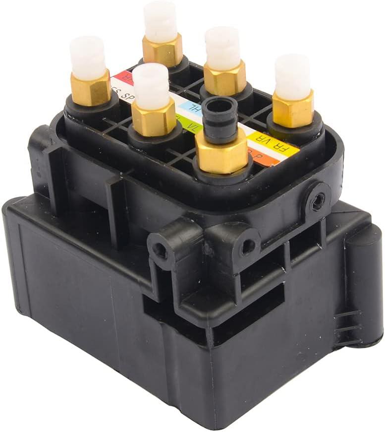 Air Suspension Compressor Valve Block Air Supply Compatible with Mercedes Benz 2007-2015 W164 W166 W221 W251 GL Class 2123200358 2513200058