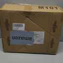 FITKS360 Under Desk Elliptical & Mini Exercise Bike - Seated Electric Leg Exerciser Under Table Oval Electric - Seniors Sit Exerciser Full Assembled Pedal with Remote Control