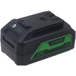 Replacement 4.0Ah 24V Lithium Battery for Greenworks 29842 29852 29322 BAG708 BAG711 Battery, Compatible with 20352 22232 2508302 G24B3 G24B6 24V Cordless Tools with 5V USB