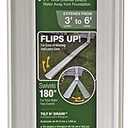 Frost King GWS3W Tilt and Drain Downspout Extender, 6 ft, White