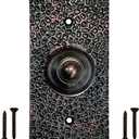 Akatva Door Bell Button  Bell Push Button  Doorbell Chime Wired - Doorbell Button Wired  Door Bell Ringer Button  Doorbell Button Replacement  Wired Doorbell Button - Oil Rubbed Bronze Finish