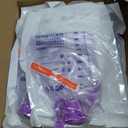 VWJ 6 Packs E-nteral Delivery Gravity Bag, 1200ML Feeding Bag, Pump Bags, Disposable E-nteral N-utrition Bag