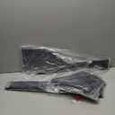 RT-TCZ Smoked Black Tail Light Lamp Cover Guard Trim Decoration Exterior Accessories Compatible with Dodge Durango 2014-2024