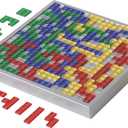 Mattel Games Blokus XL Board Games for Family Night, Brain Games for 2 to 4 Players, Oversized Board and Pieces