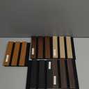 NeatiEase Wood Panels for Wall Color Samples Pack, Soundproof Wood Slat Wall Panel for Interior Wall Decor Noise Cancelling