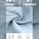 FINETOO Cotton Thongs for Women Soft Low Rise Sexy Thong Ladies Panties Womens Underwear 6 Pack (M)