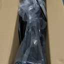 3 Wheel Walkers for Seniors, Lightweight Foldable Aluminum Rollator Walker, Height Adjustable Three Wheel Walker, Black