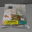 Winlyn 24 Sets Thanksgiving Suncatchers Ornaments Decorations DIY Window Paint Art Suncatchers Craft Kits Turkey Pumpkin Sun Catchers for Kids Classroom Activity Autumn Harvest Party Art Project