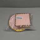 black & gold scalloped party plates with napkins and fork gold foil border, 24 Guest Black disposable Tableware Set Party Decoration for Birthday Coquette Bridal Baby Shower Valentines