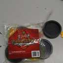 Anti Vibration Pads for Washing Machine with HexaGrip - Stops Washer Dryer Moving, Walking - Prevents Noise, Vibration Transfer - Rubber Antivibration Stabilizer Support Feet Mat - VIBRASHIELD 4 Pack